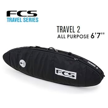【美品】サーフボードトラベルバッグ　ダブル Amazon | FCS,エフシーエス,サーフボード,ダブルケース,ハード
